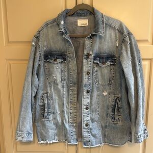 Distressed Jean Jacket